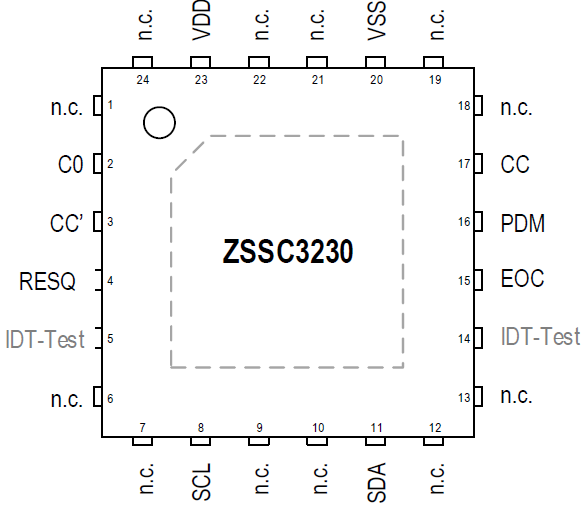 ZSSC3230 - Low Power High Resolution Capacitive Sensor Signal ...